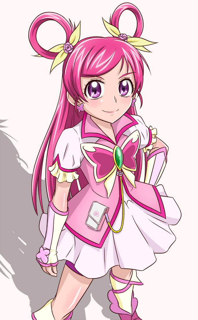 yumehara nozomi and cure dream (precure and 2 more) drawn by evalet
