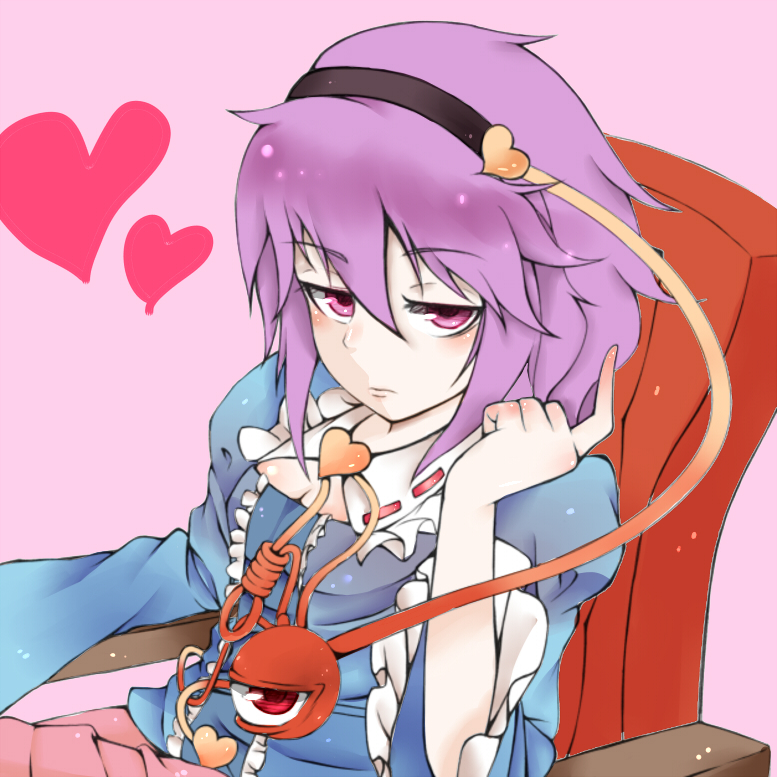 komeiji satori (touhou) drawn by omituruo and turn-a