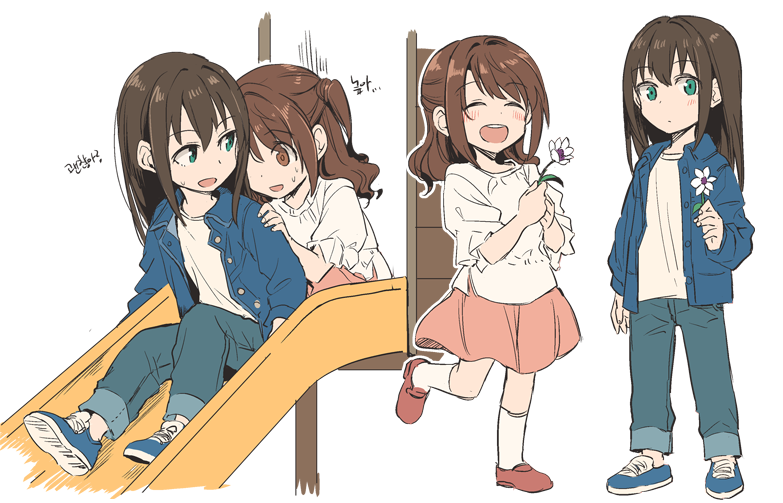 shibuya rin and shimamura uzuki (idolmaster and 1 more) drawn by akni