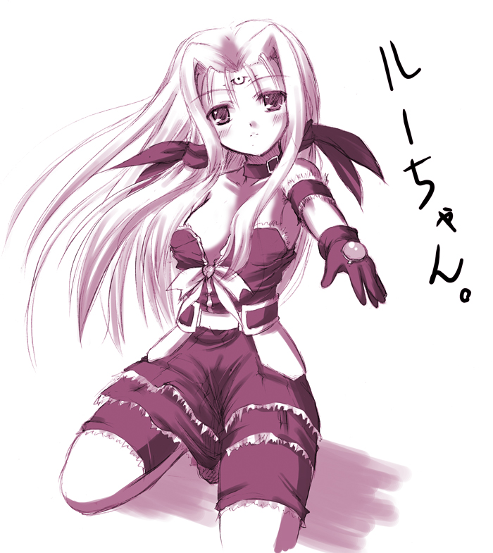 lutecia alpine and asclepius (lyrical nanoha and 1 more) drawn by johnny_(from_scratch)