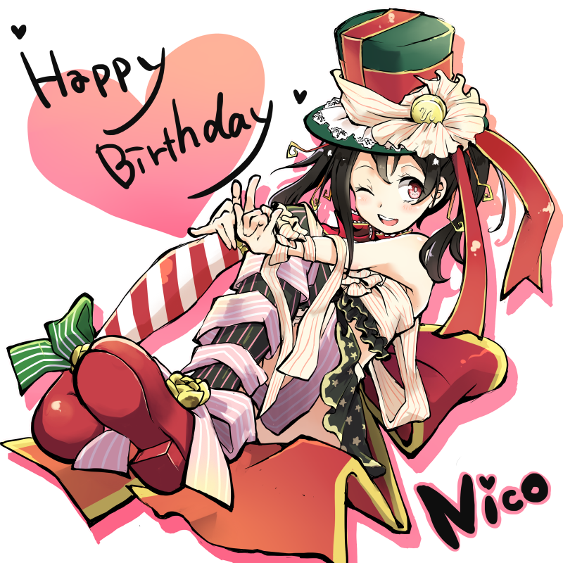 yazawa nico (love live! and 1 more) drawn by chiigo