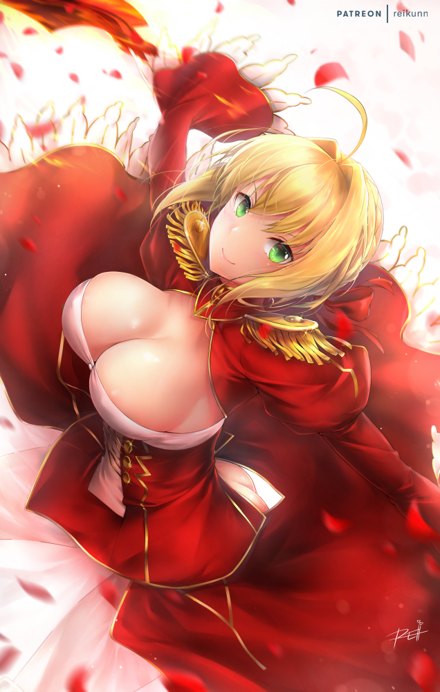 nero claudius (fate and 1 more) drawn by rei_kun