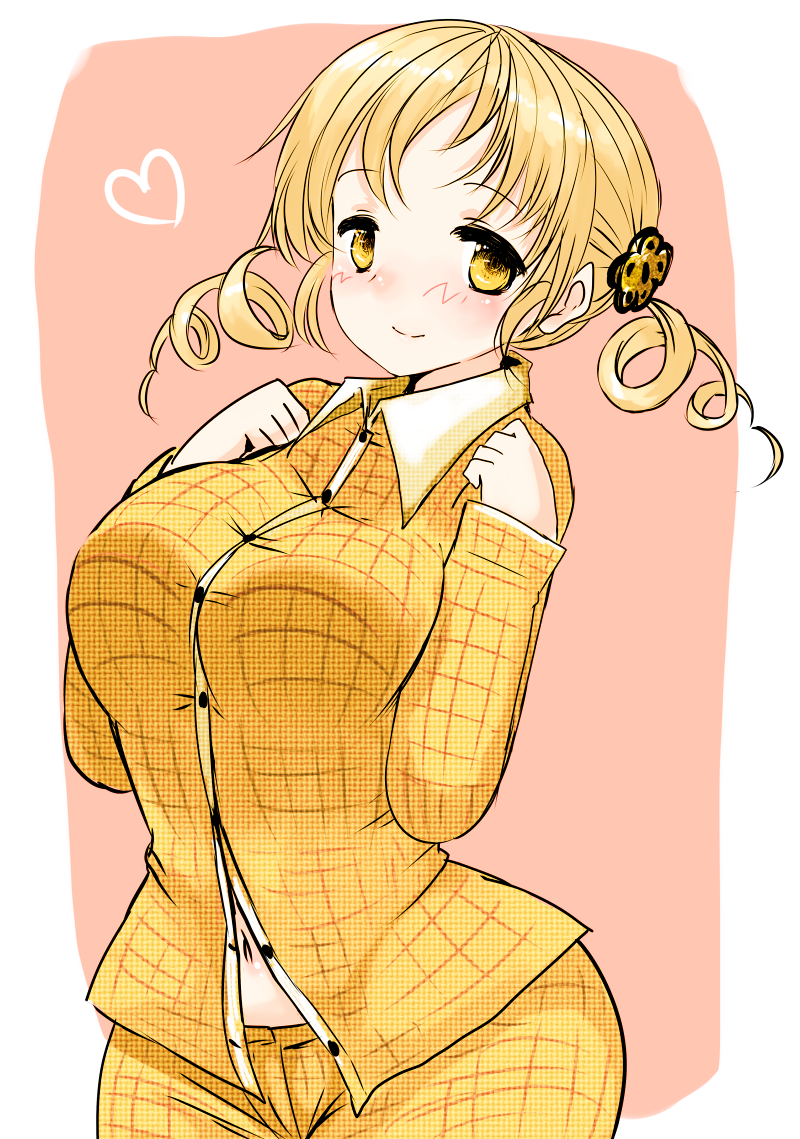 tomoe mami (mahou shoujo madoka magica) drawn by han_(jackpot)