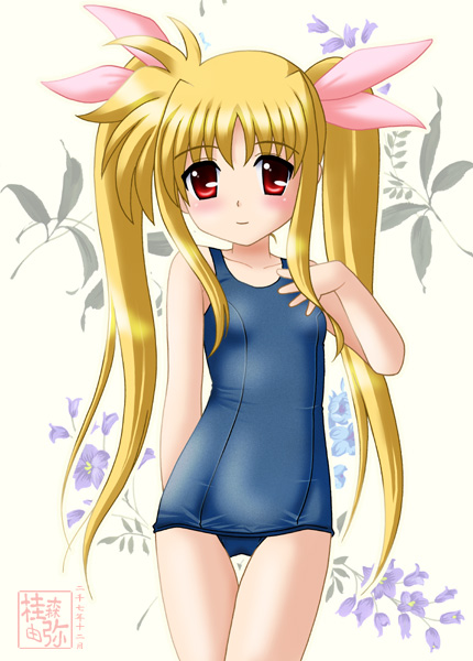 fate testarossa (lyrical nanoha and 1 more) drawn by neopure