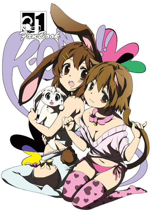 hirasawa yui, tainaka ritsu, and kotobuki tsumugi (k-on!) drawn by haruna_mahiru