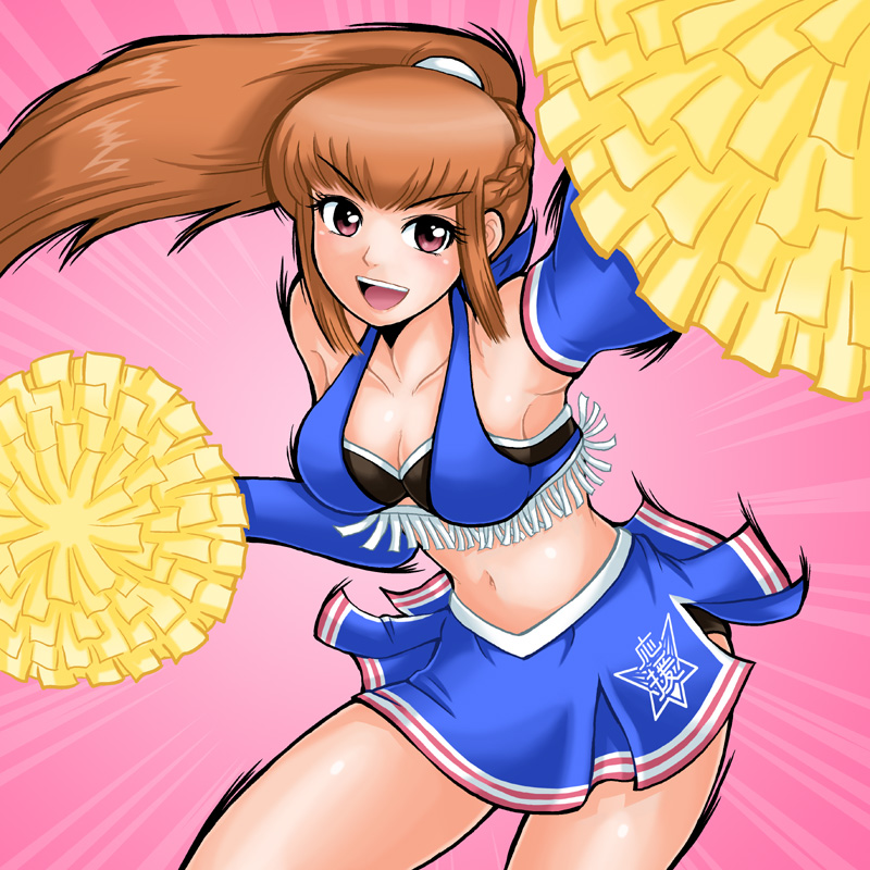 amemiya sayaka (osu! tatakae! ouendan) drawn by hamu_agaki