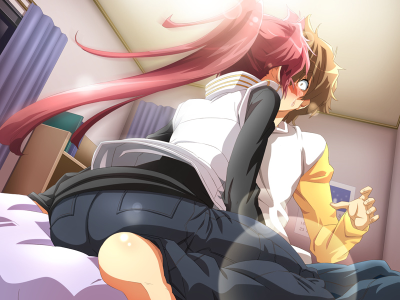 morikawa and ishii miyu (re:) drawn by kawahara_makoto