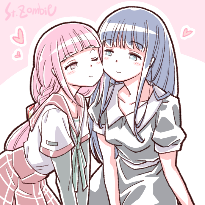 tamaki iroha and nanami yachiyo (mahou shoujo madoka magica and 1 more) drawn by studiozombie