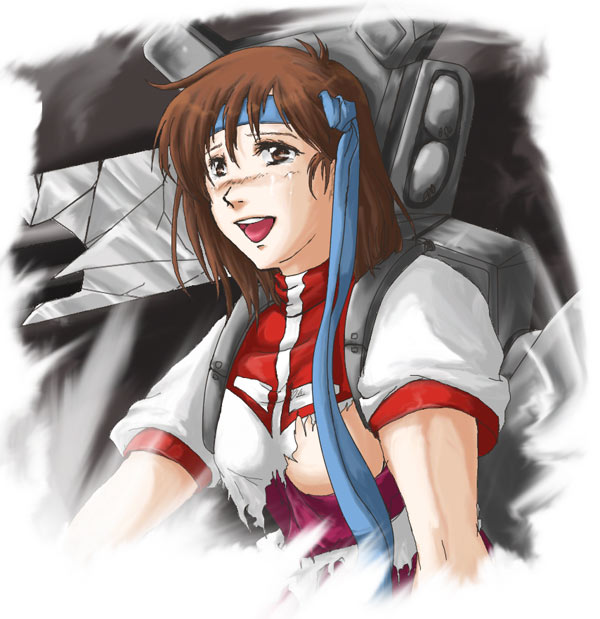 takaya noriko (top wo nerae!) drawn by ryonryon