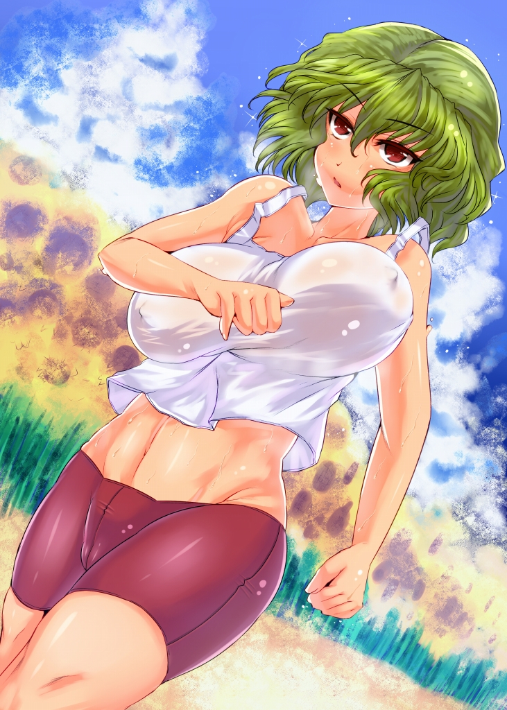 kazami yuuka (touhou) drawn by wakura_(gcdan)