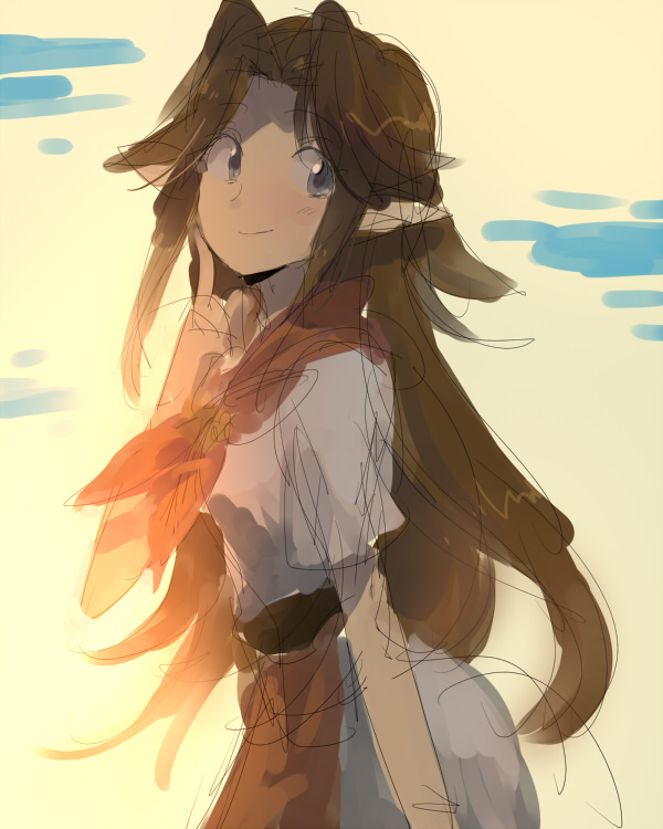 malon (the legend of zelda and 1 more) drawn by aoki_(fumomo)