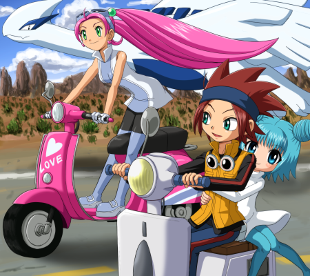 lugia, michael, jovi, and lovrina (pokemon and 1 more)