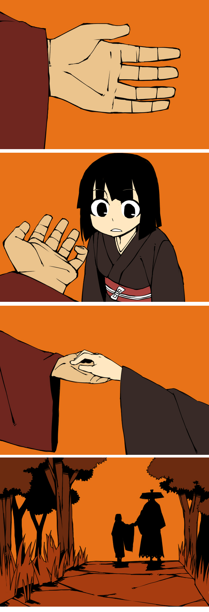 hoshiguma yuugi (original and 1 more) drawn by yaza