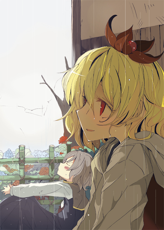 nazrin and toramaru shou (touhou) drawn by sukima_(crie)