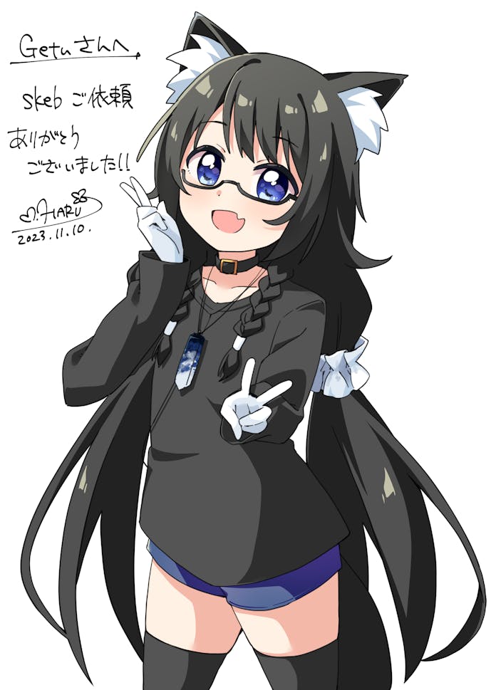 miru (original and 1 more) drawn by haru_(konomi_150)