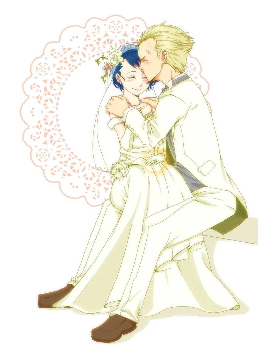 shirogane naoto and tatsumi kanji (persona and 1 more) drawn by natori_chimi