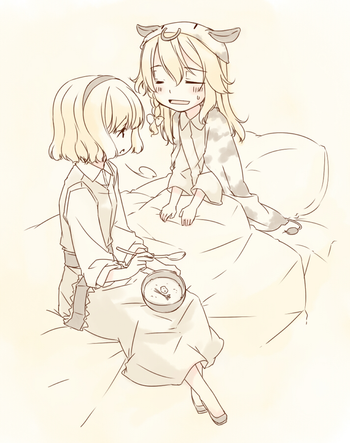 kirisame marisa and alice margatroid (touhou) drawn by sakuraba_yuuki