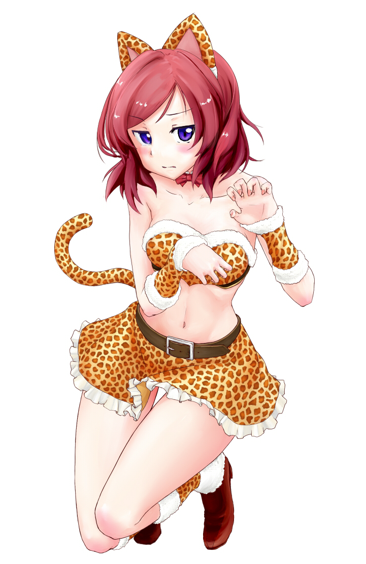 nishikino maki (love live! and 2 more) drawn by egoe