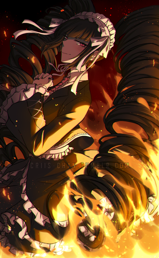 celestia ludenberg (danganronpa and 1 more) drawn by criis-chan