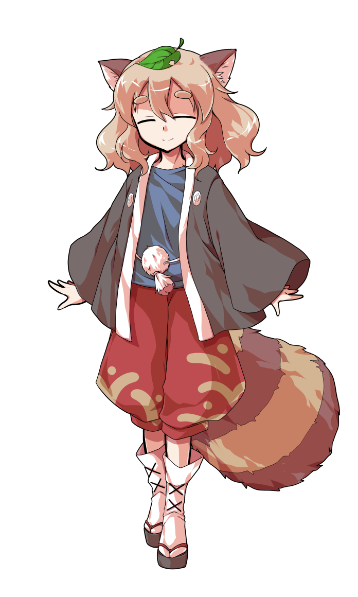 tanuki mob and slit-eyed tanuki (touhou) drawn by dairi