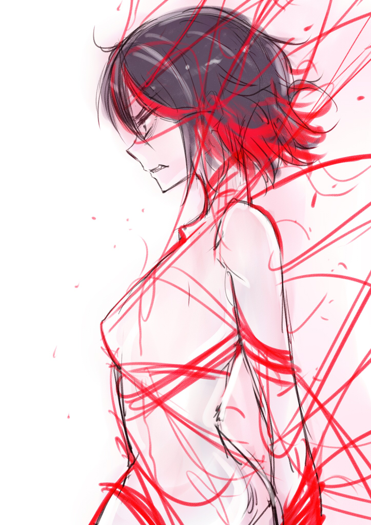 matoi ryuuko (kill la kill) drawn by puyo_(puyotopia)
