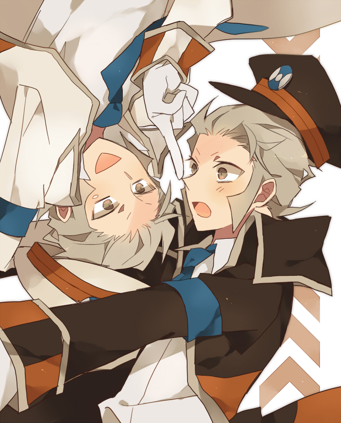 ingo and emmet (pokemon and 1 more) drawn by h_lala