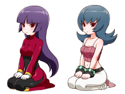 sabrina (pokemon and 2 more) drawn by hizuki_akira