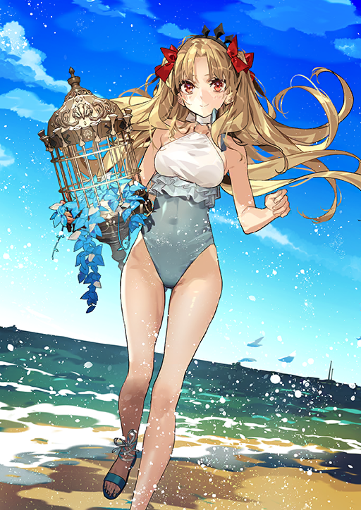 ereshkigal and space ereshkigal (fate and 1 more) drawn by morii_shizuki
