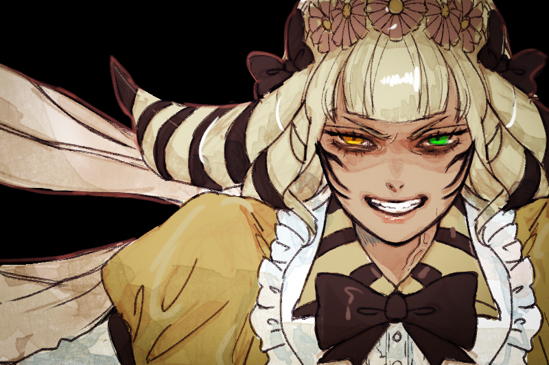 honey b. lovely (final fantasy and 1 more) drawn by oyatsuredgray