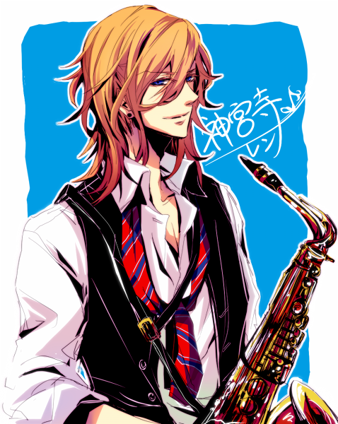 jinguuji ren (uta no prince-sama) drawn by mameta1000
