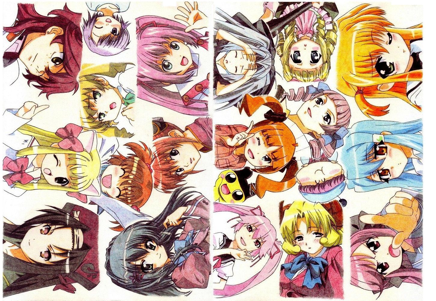 Kagura Matsudaira Touko Arisa Bannings Nena Trinity Kataoka Yuuki And 16 More Gundam And 21 More Drawn By Jinjin Roririn Danbooru