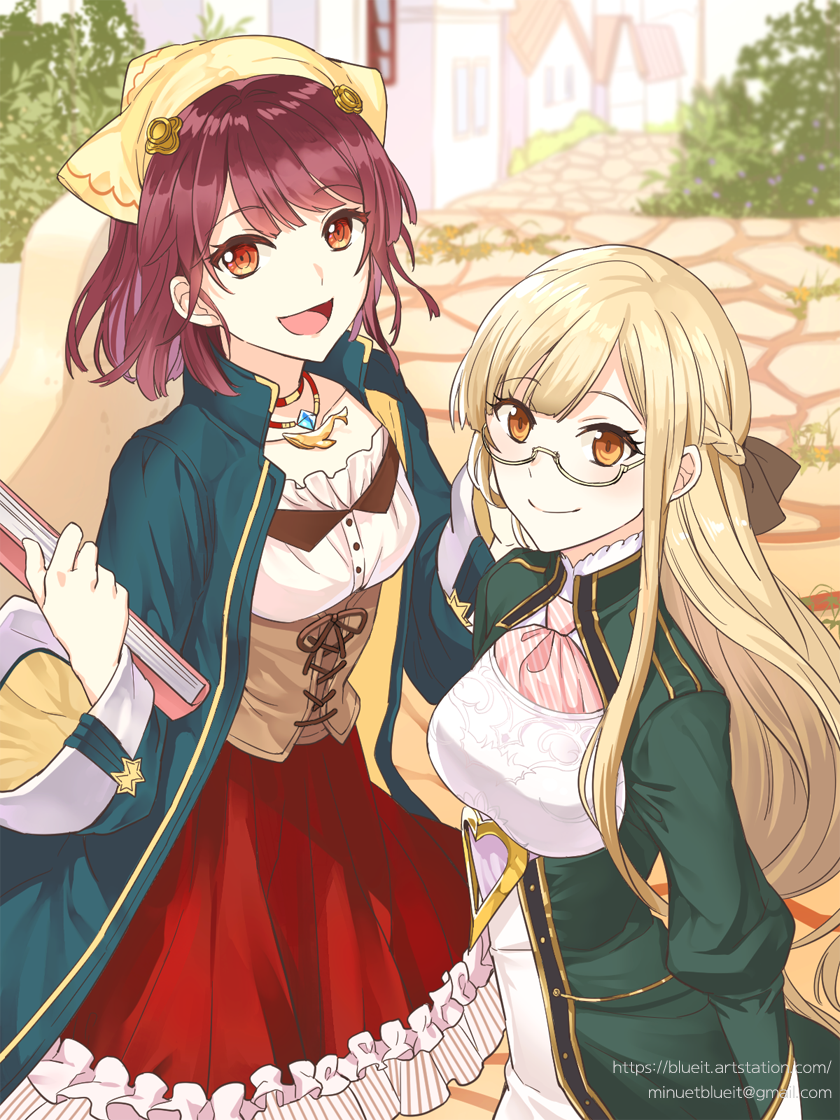 sophie neuenmuller and monika ellmenreich (atelier and 1 more) drawn by blueit