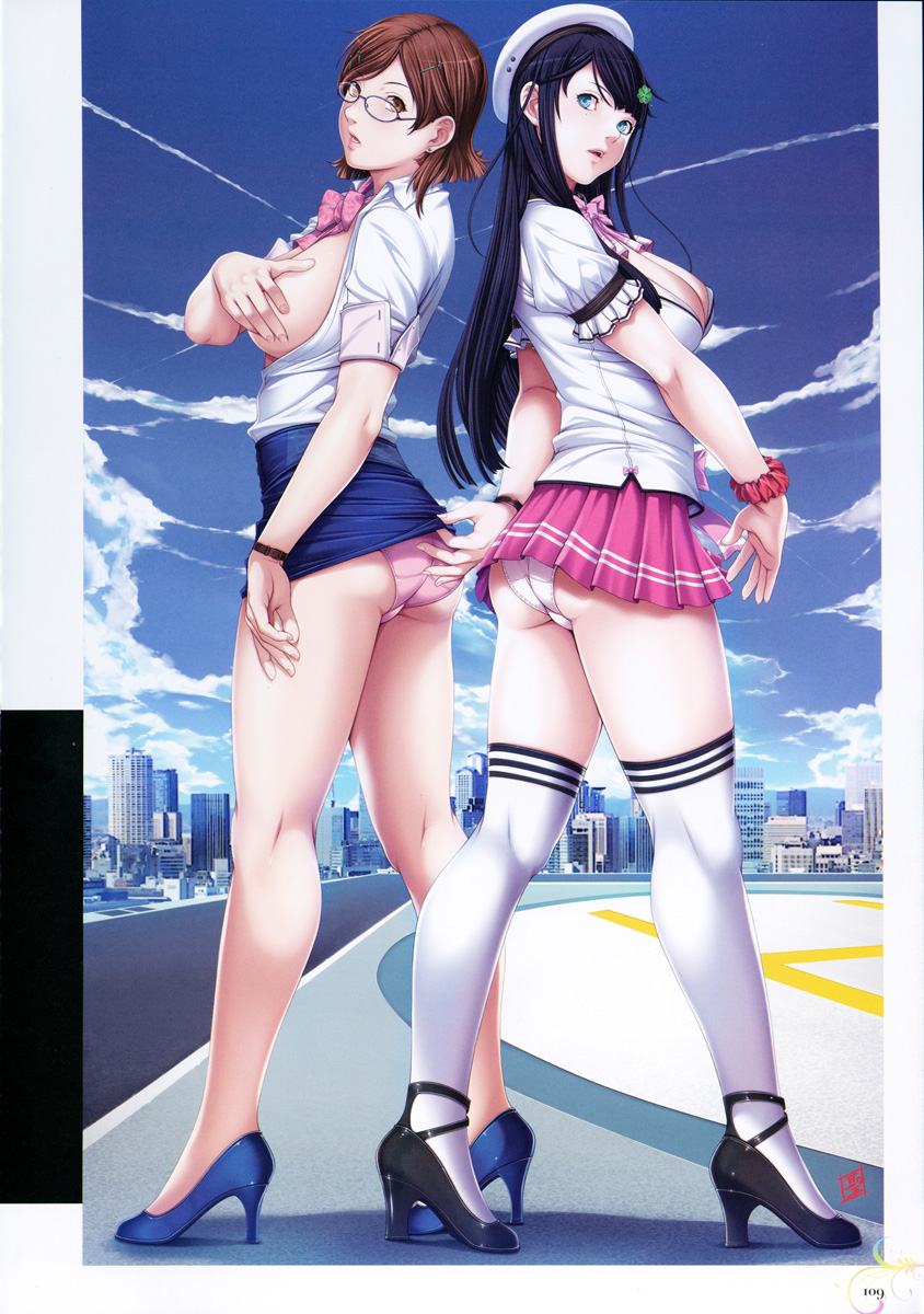 takajou yuna and mihara aika (p/a ~potential ability~) drawn by sei_shoujo