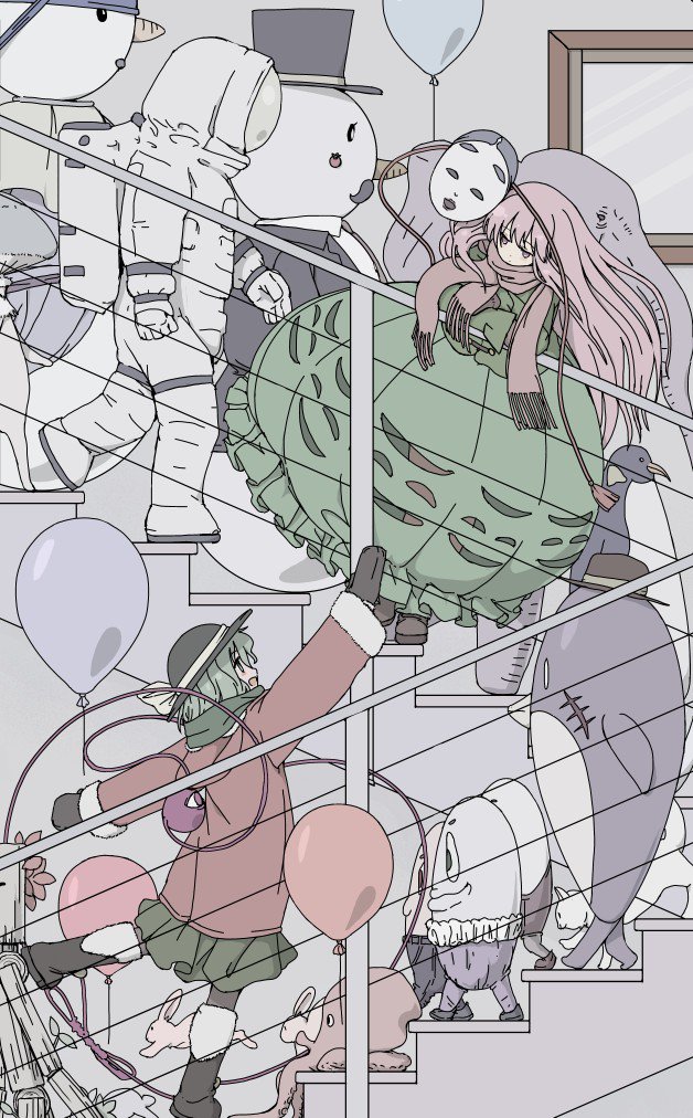 komeiji koishi and hata no kokoro (touhou) drawn by oshouyu_tabetai