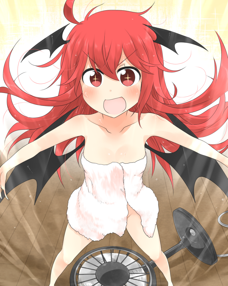 koakuma (touhou) drawn by nobamo_pieruda