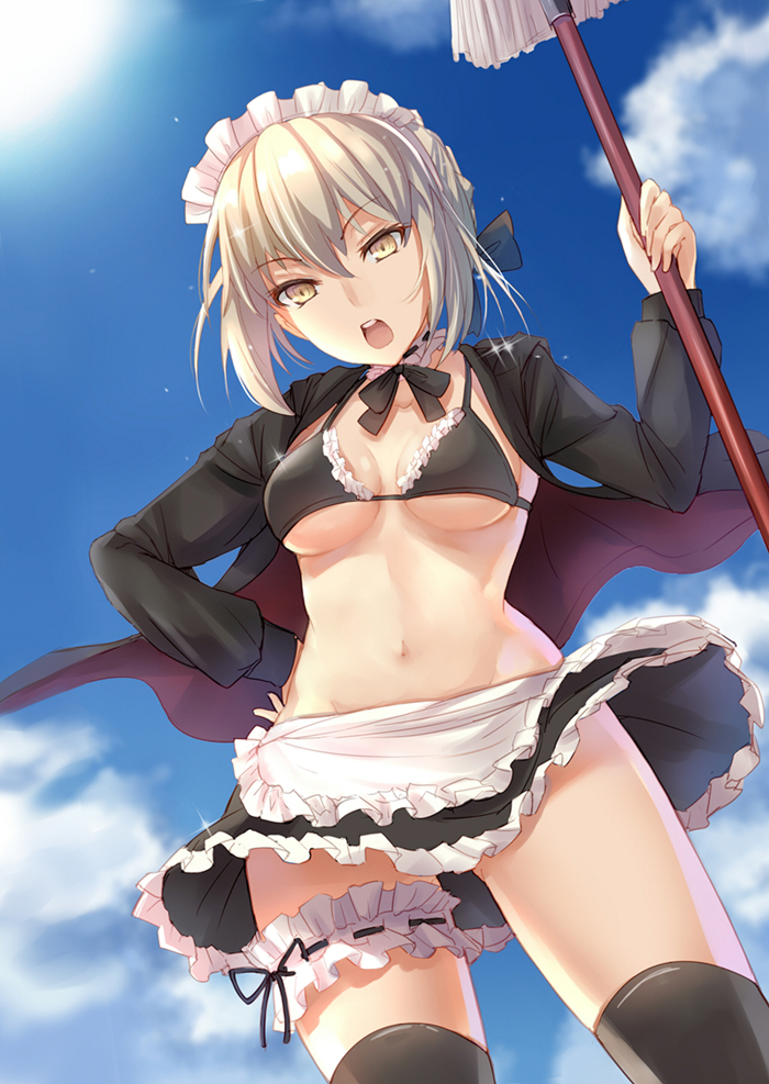 artoria pendragon and saber alter (fate and 1 more) drawn by yuemanhuaikong