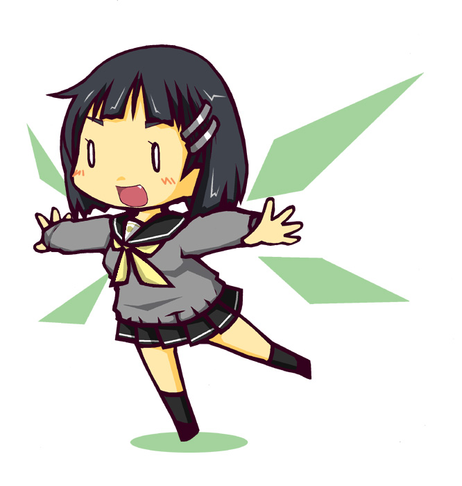 kirigaya suguha and leafa (sword art online) drawn by wara_inu