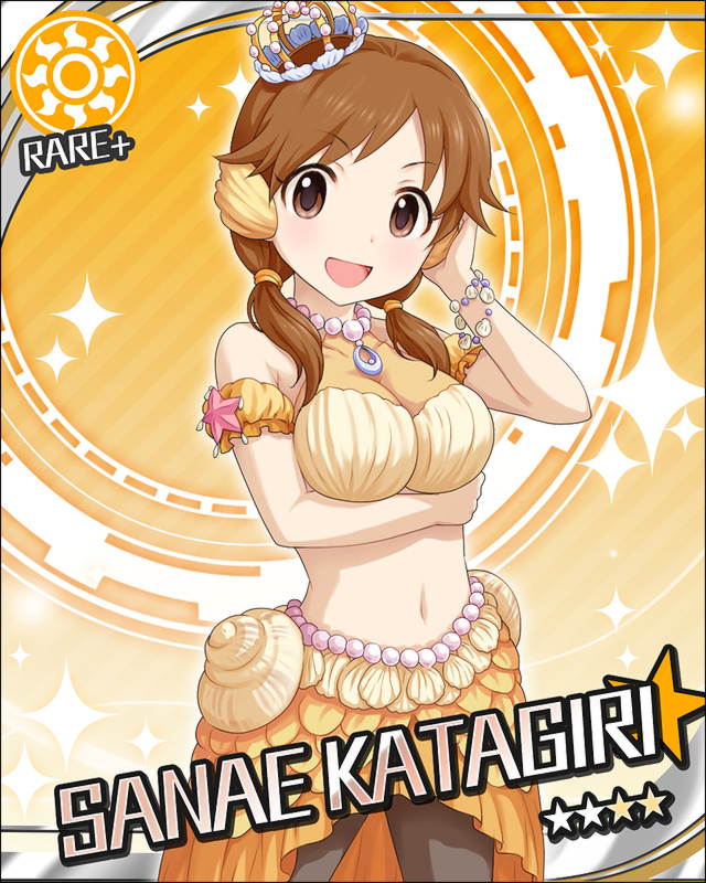 katagiri sanae (idolmaster and 1 more)