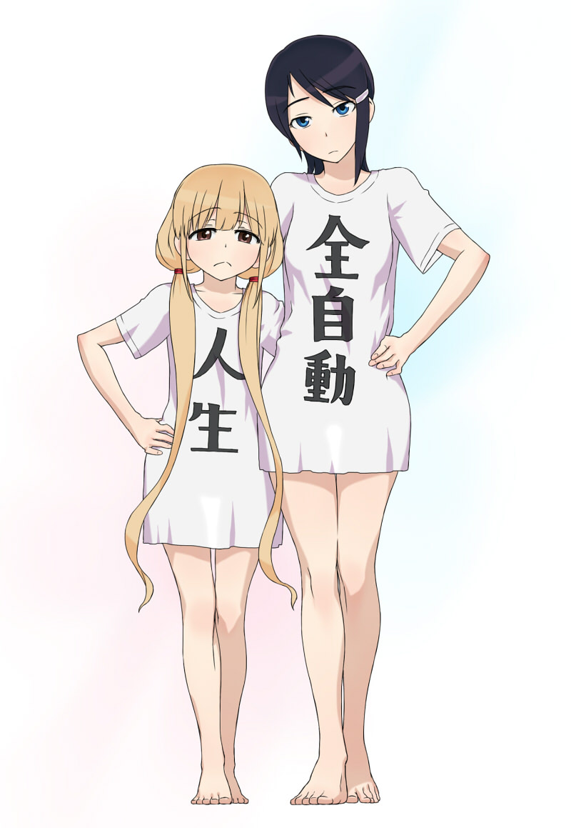 futaba anzu and mizutani eri (idolmaster and 2 more) drawn by wata_do_chinkuru