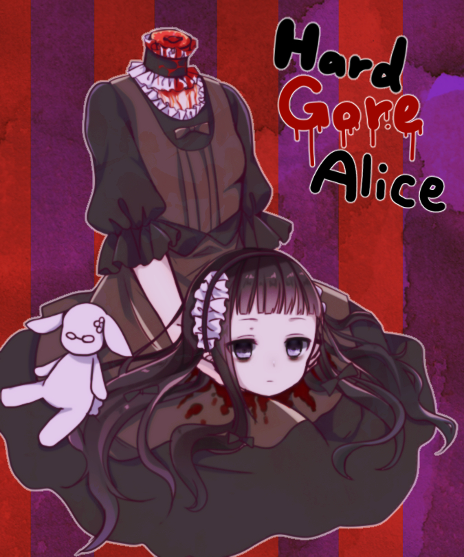 hardgore alice (mahou shoujo ikusei keikaku and 1 more) drawn by omase_(mnnk_umai)