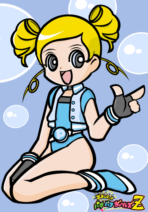 goutokuji miyako and rolling bubbles (powerpuff girls z) drawn by arc6502