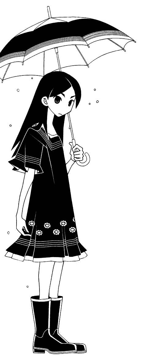 kitsu chiri (sayonara zetsubou sensei) drawn by kumeta_kouji