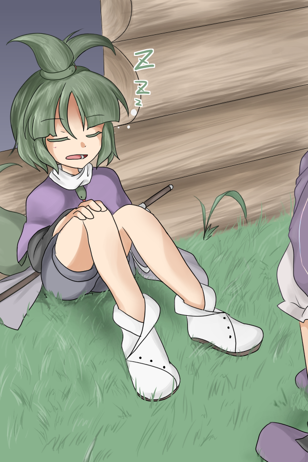 shitodo kuroji and adagumo no saragimaru (len'en) drawn by jandare