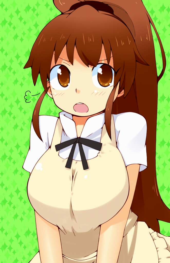 taneshima popura (working!!) drawn by momo_(fruits_box)