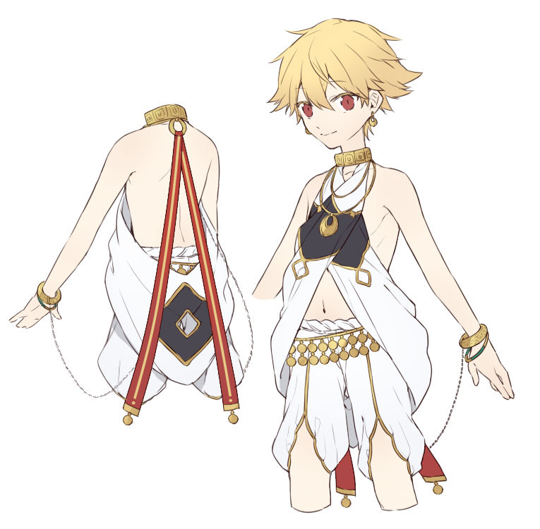 gilgamesh and child gilgamesh (fate and 1 more) drawn by kan'yu_(citron_82)