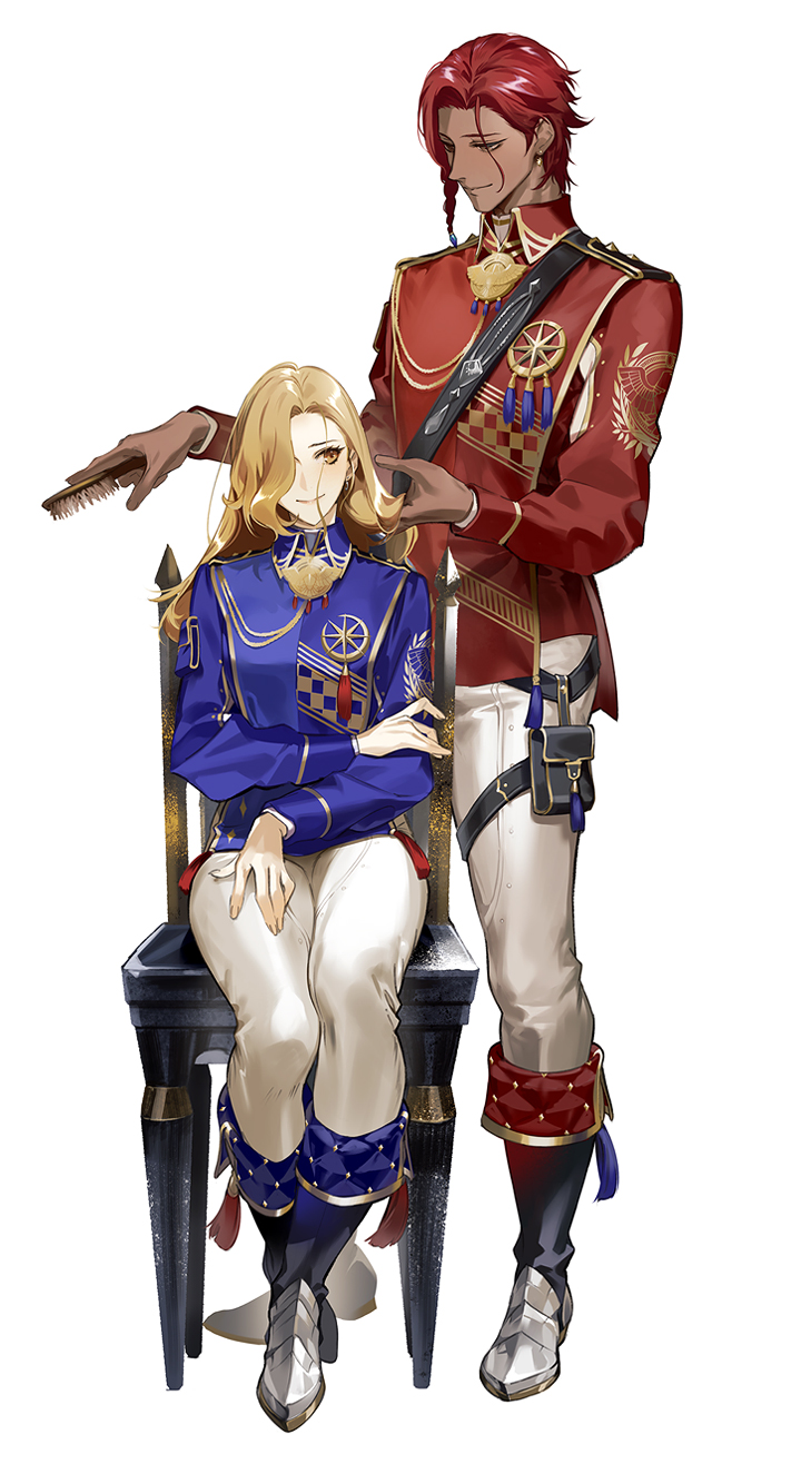 kisara and dohalim (tales of and 1 more) drawn by akiyoshi_haru