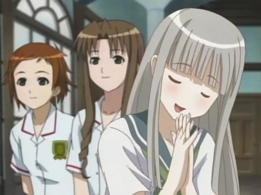 aisaka sayo, murakami natsumi, and naba chizuru (mahou sensei negima!)