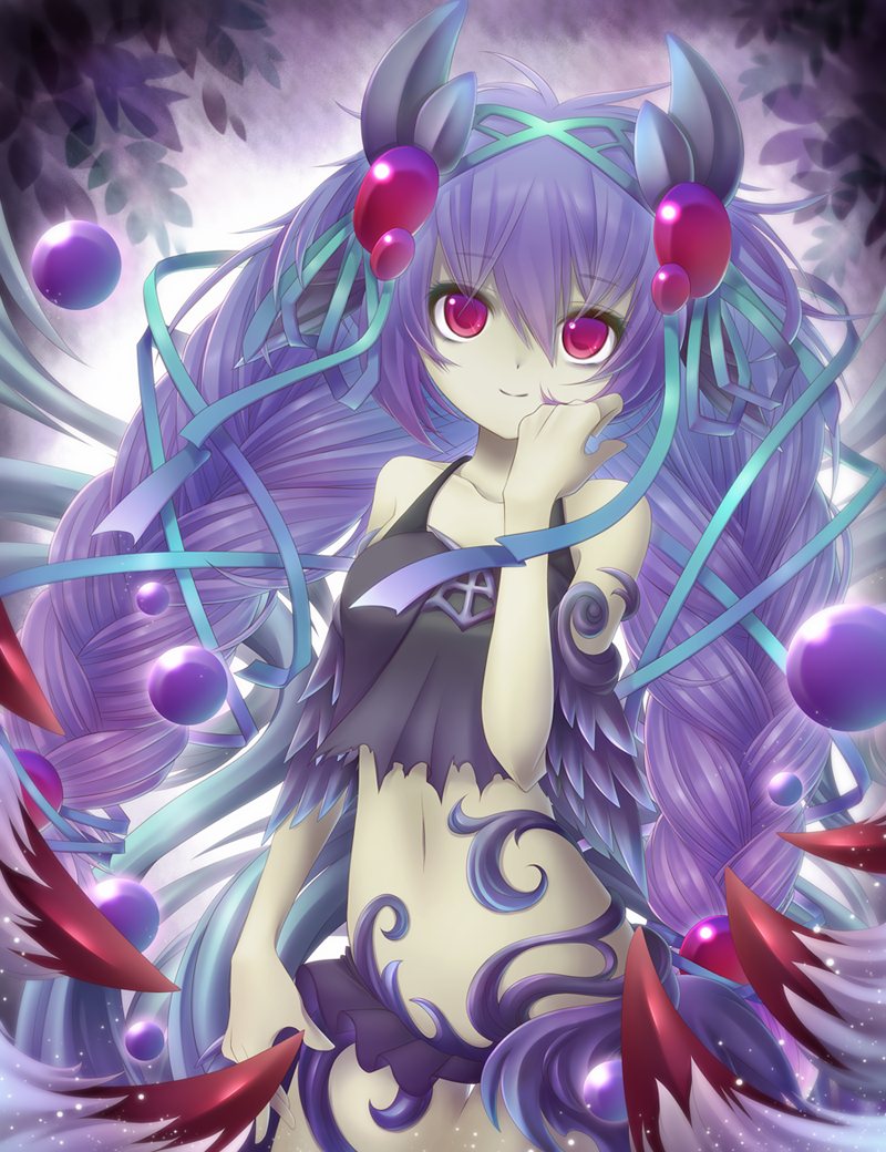 traptrix atrax (yu-gi-oh!) drawn by hayabusa_koi