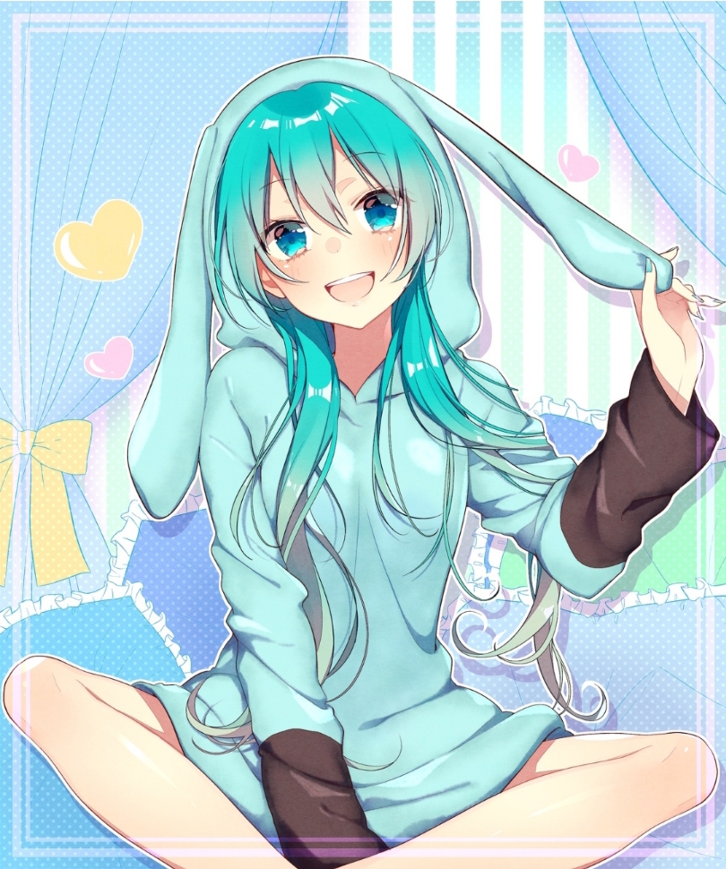 hatsune miku (vocaloid) drawn by asagao_minoru