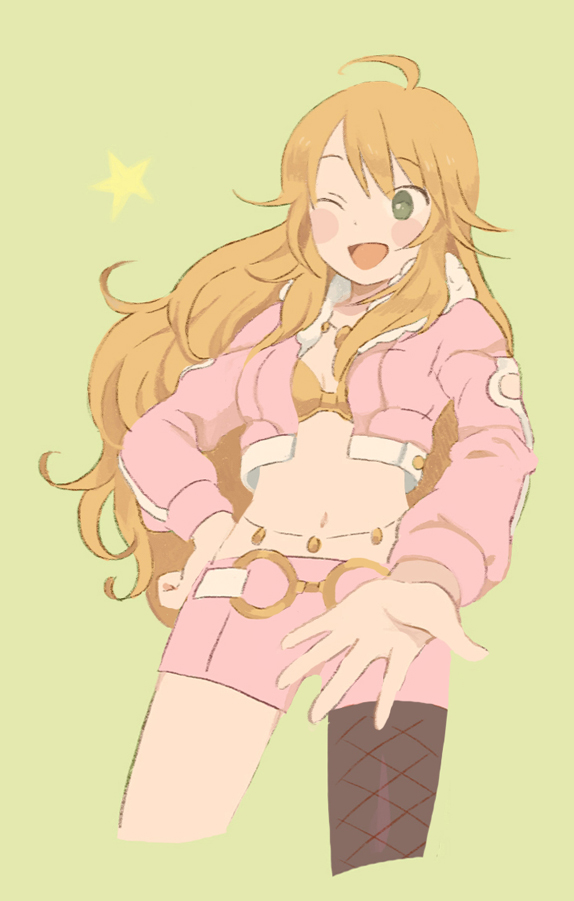 hoshii miki (idolmaster) drawn by keyaki_(mora_ll)